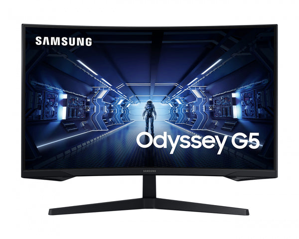 Monitor Gamer Curvo Samsung Odyssey G5 LCD 27", Quad HD