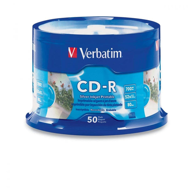 DISCO VERBATIM CD-R 80MIN/700MB 52X CON 50 UNIDADES