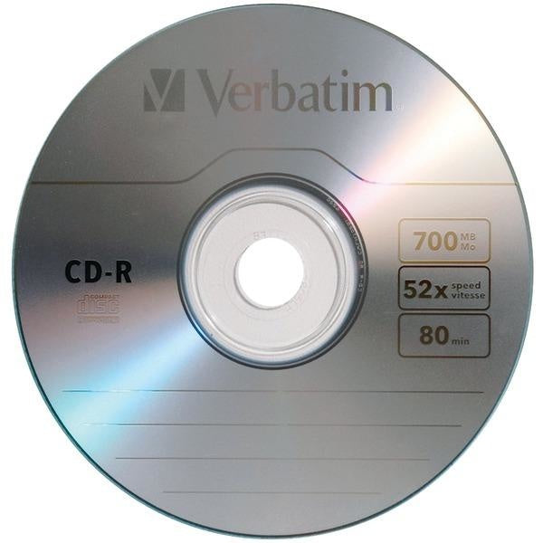 DISCO VERBATIM CD-R 52X 700MB 80MIN SOBRE INDIVIDUAL