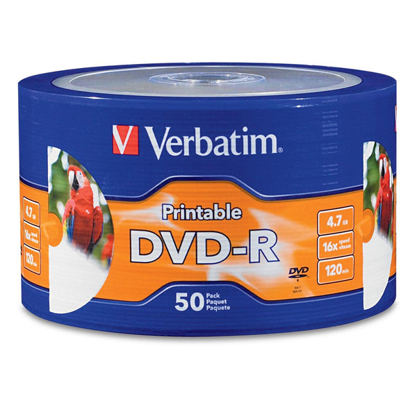 DISCO VERBATIM DVD-R 16X 4.7GB TORRE 50 PZAS