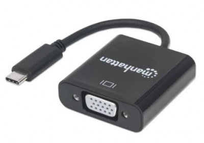 CONVERTIDOR MANHATTAN USB TIPO C A SVGA HD15