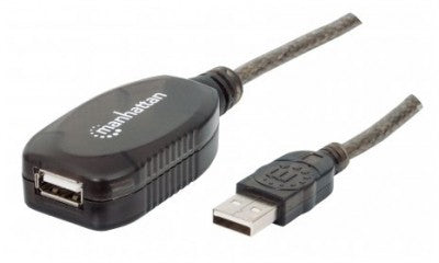 CABLE MANHATTAN EXTENSION ACTIVA USB A-BV2.0,