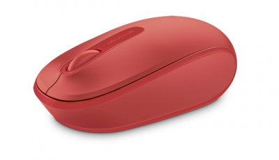 MOUSE MICROSOFT WIRELESS MOBILE MOUSE 1850 FLAME RED